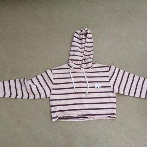 Ivory and Ella Cropped Hoodie